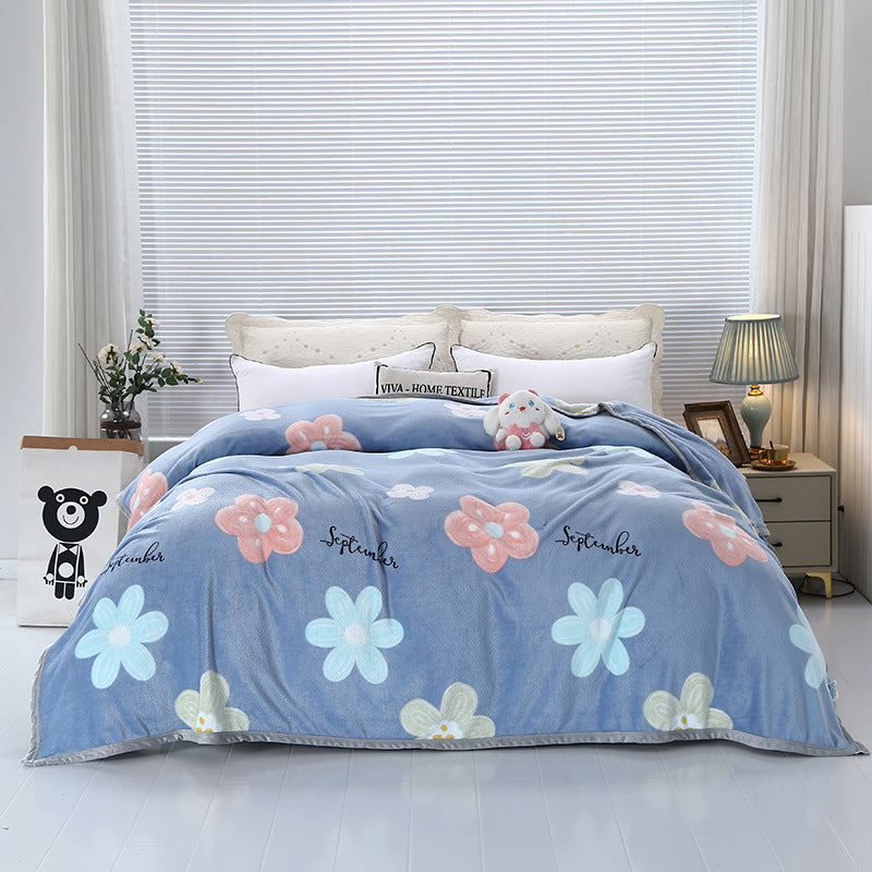 Unisex cuddle blanket with playful cloud design Kalsten
