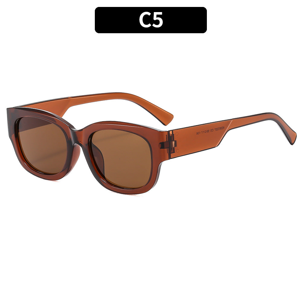 Fashion-Forward Oversized Square Sunglasses