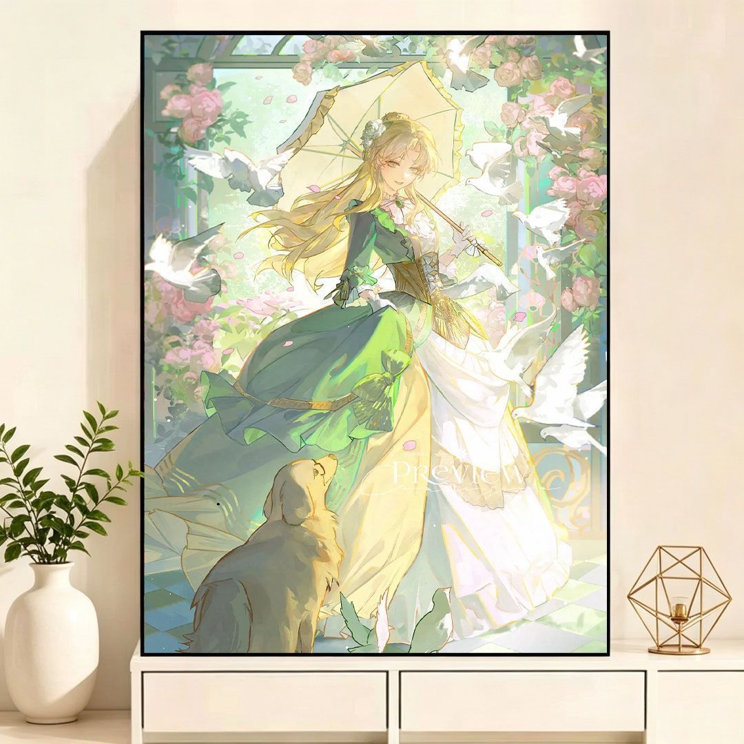 Elegant Enchanted Forest Dress Kalsten