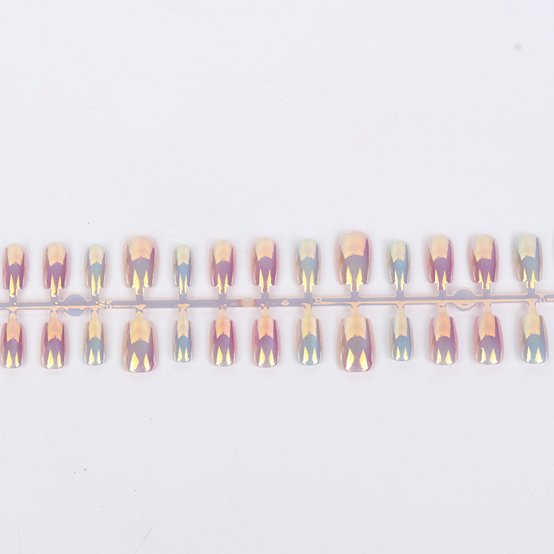 Iridescent Press-On Nail Collection Kalsten