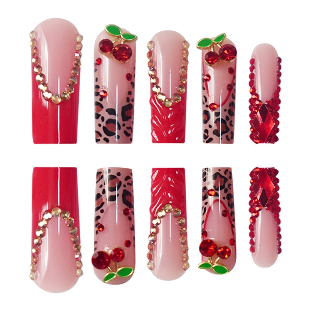 Floral Accent Nail Art Extensions Kalsten