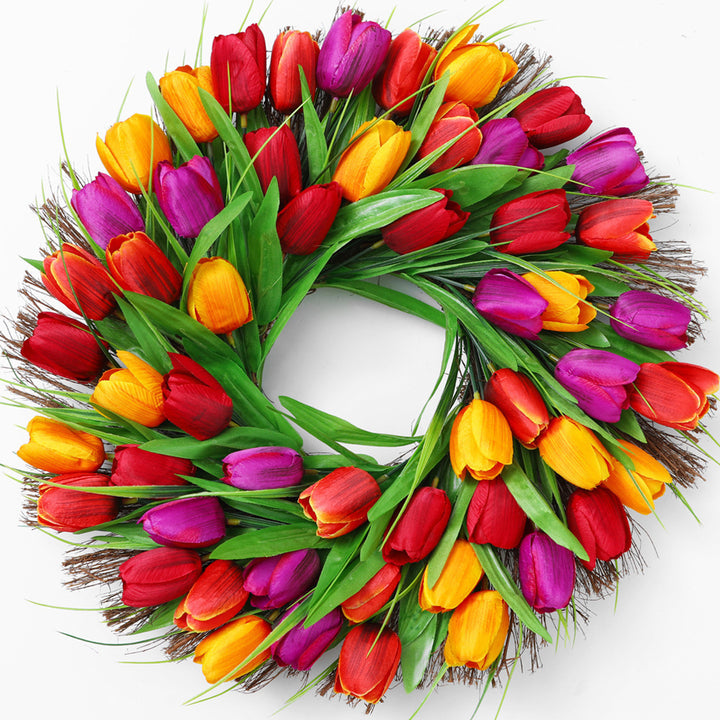 Decorative Floral Wreath Kalsten