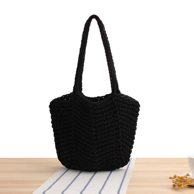 Braided Beach Bag in Modern Style Kalsten