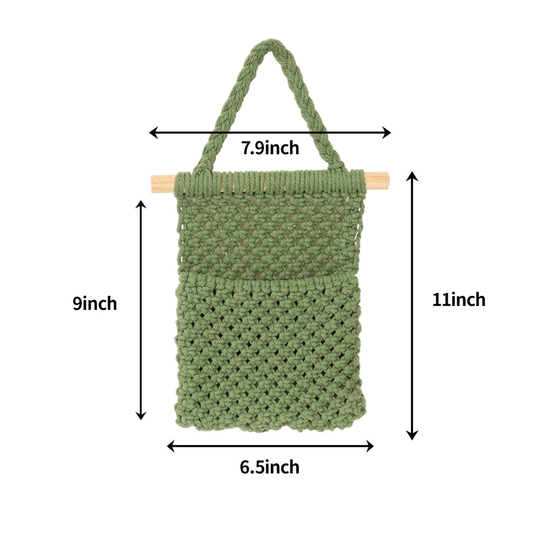 Decorative Crochet Wall Organizer