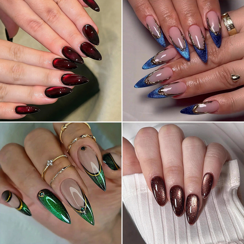 Artificial nails with polka dots Kalsten