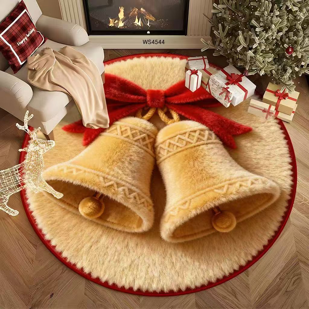 Festive Christmas-Themed Area Rug Kalsten