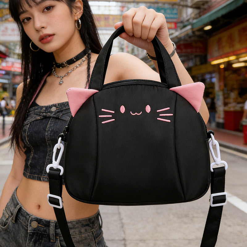 Cute Cat Ear Handheld Tote Bag Kalsten