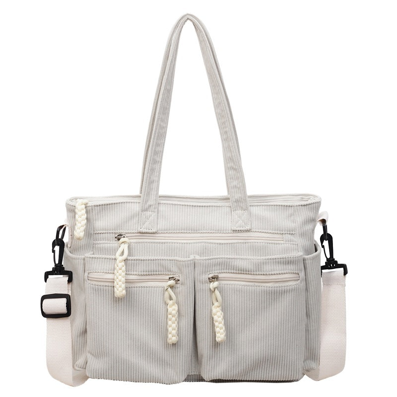 Stylish Multi-Pocket Tote Bag Kalsten