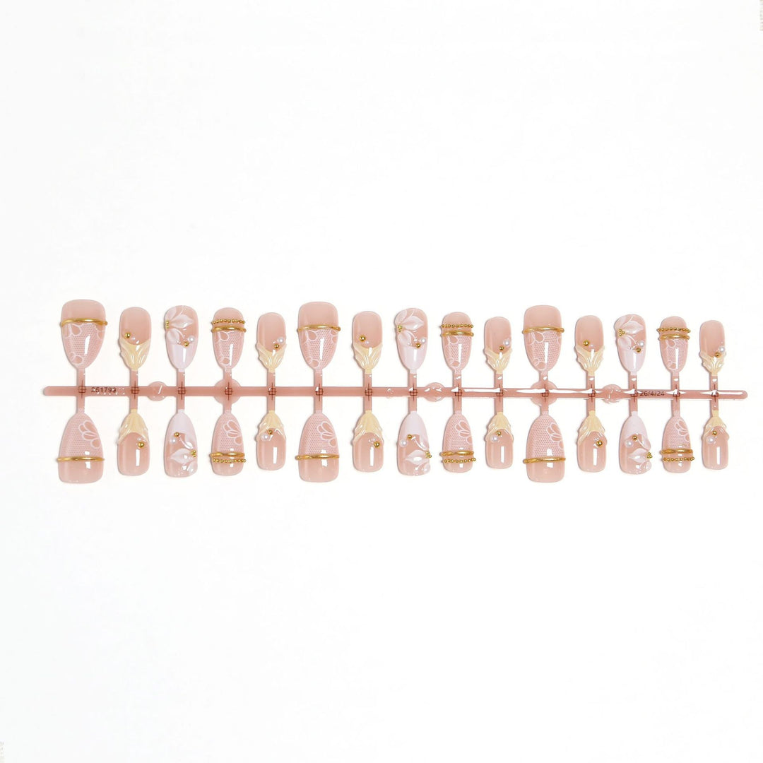 Decorative Press-On Nail Art Set Kalsten