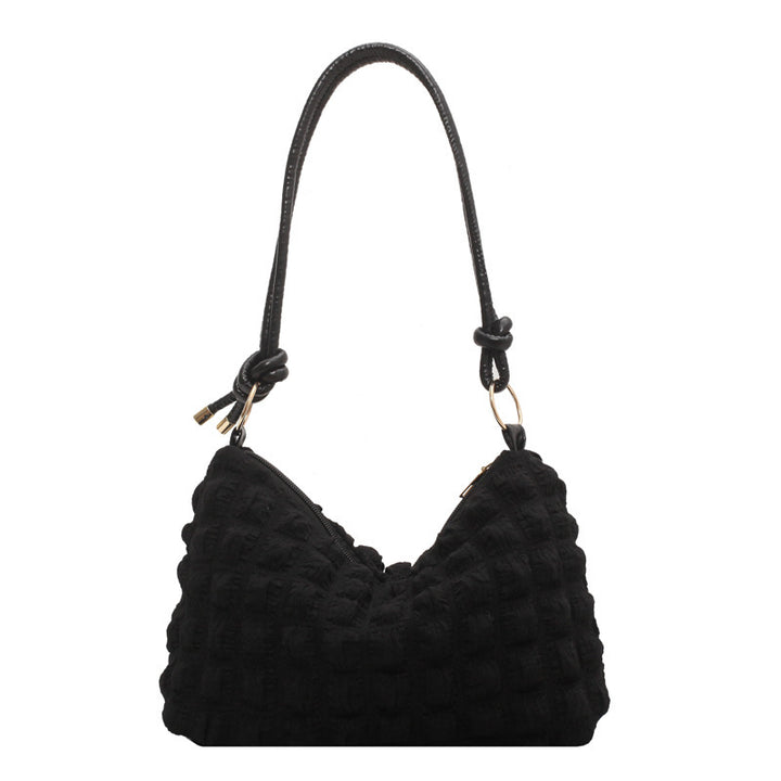 Textured Crocheted Handbag