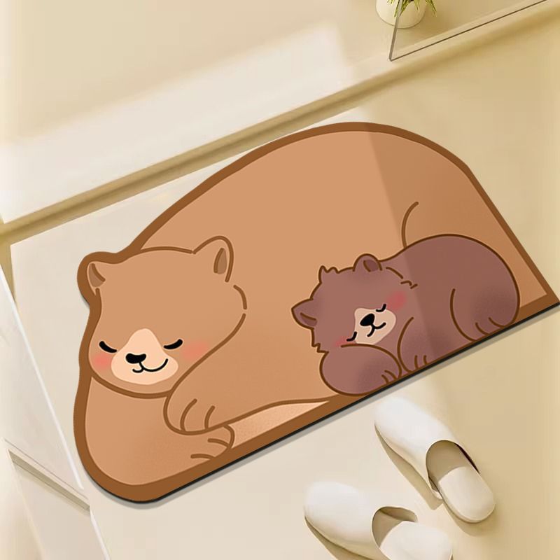 Fun Cat-Themed Decorative Floor Mat Kalsten