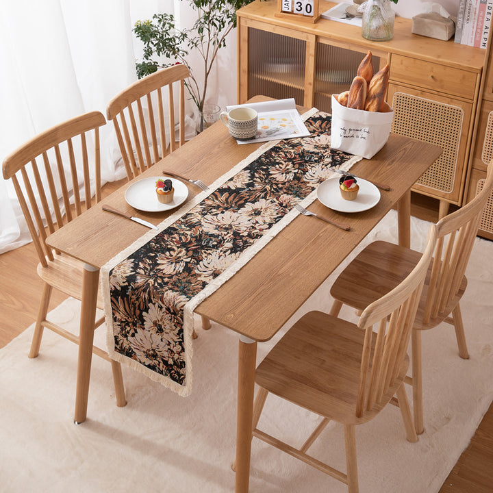 Floral Print Table Runner