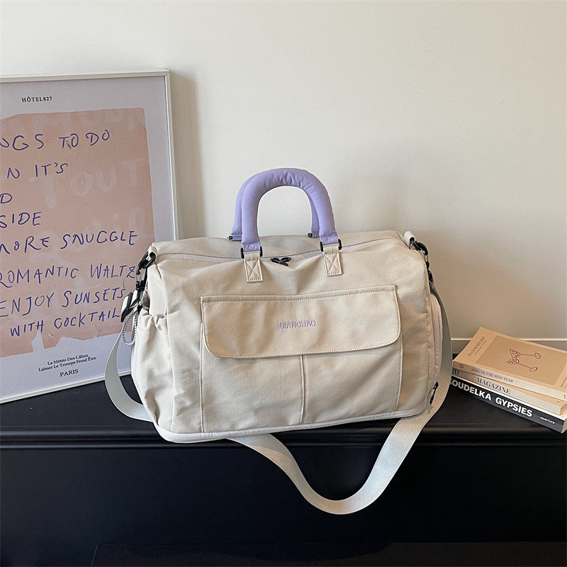 Stylish Canvas Weekender Duffle Bag Kalsten