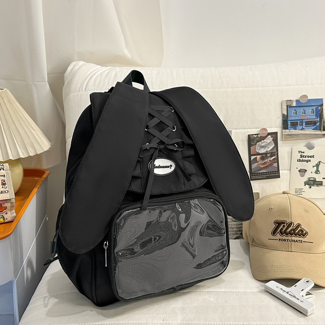 Cute Bunny Ears Backpack