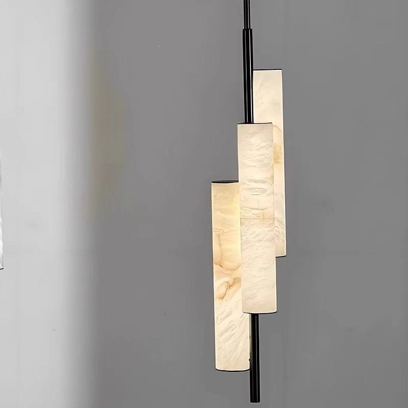 Geometric Artwork Hanging Pendant Light