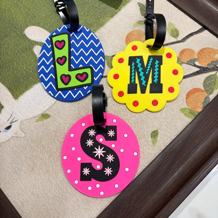 Playful Alphabet Luggage Tag Kalsten