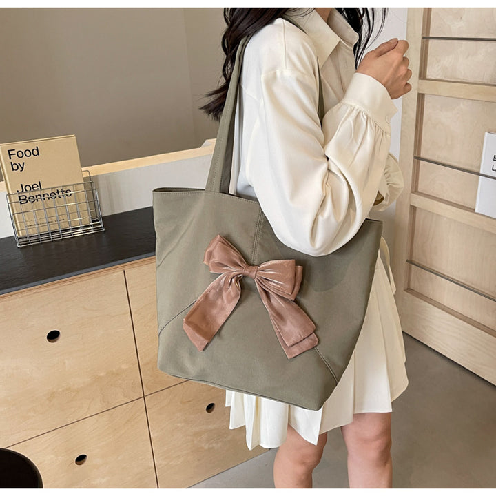 Elegant Bow Detail Tote Bag Kalsten