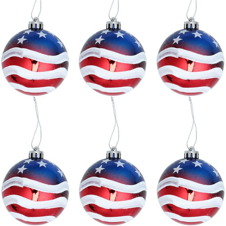 Decorative Patriotic Holiday Baubles Kalsten