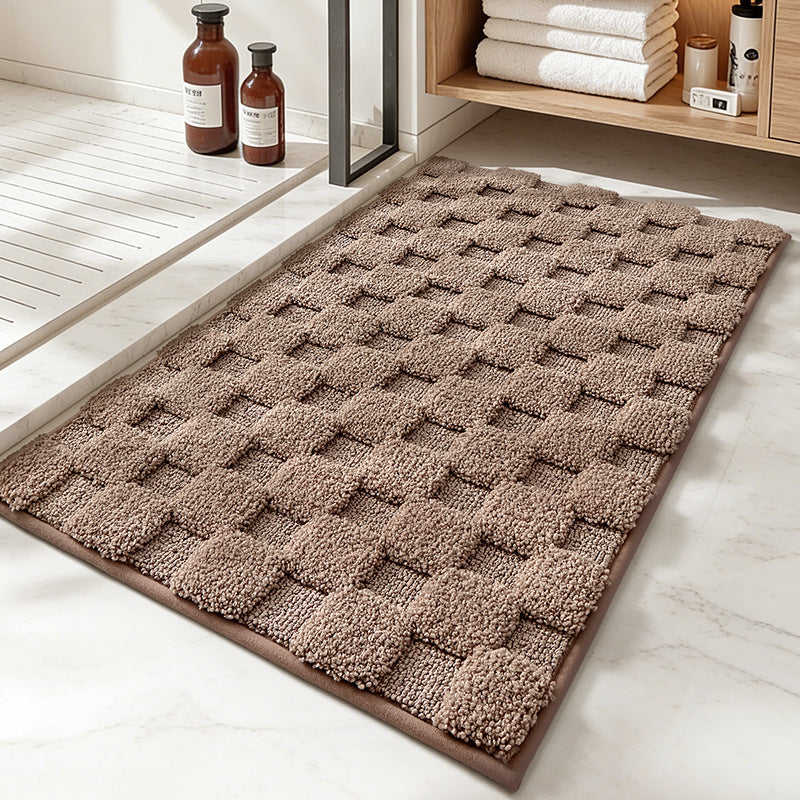 Textured Memory Foam Bath Mat Kalsten