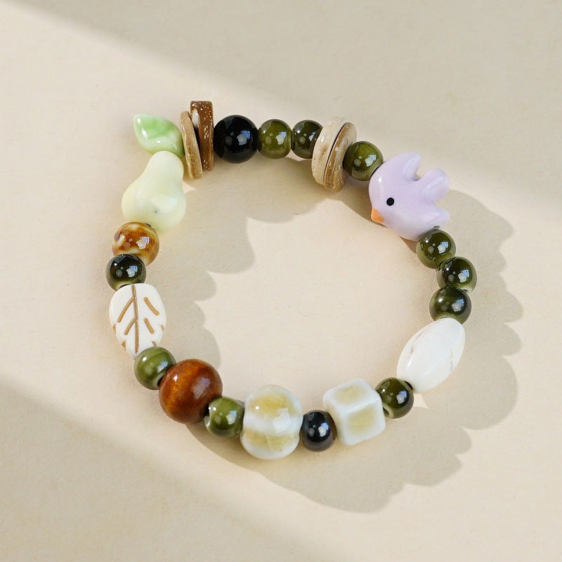 Heart-Shaped Beaded Bracelet Kalsten