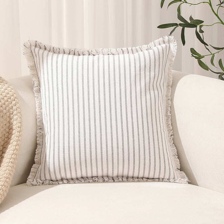 Decorative Striped Throw Pillow