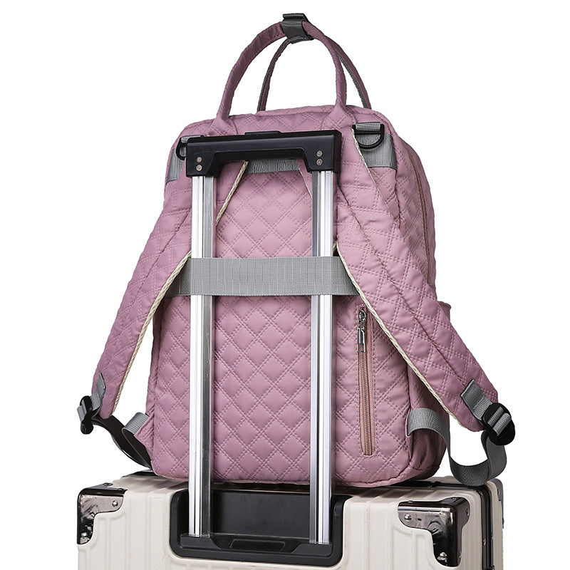 Quilted Multi-Purpose Travel Backpack Kalsten