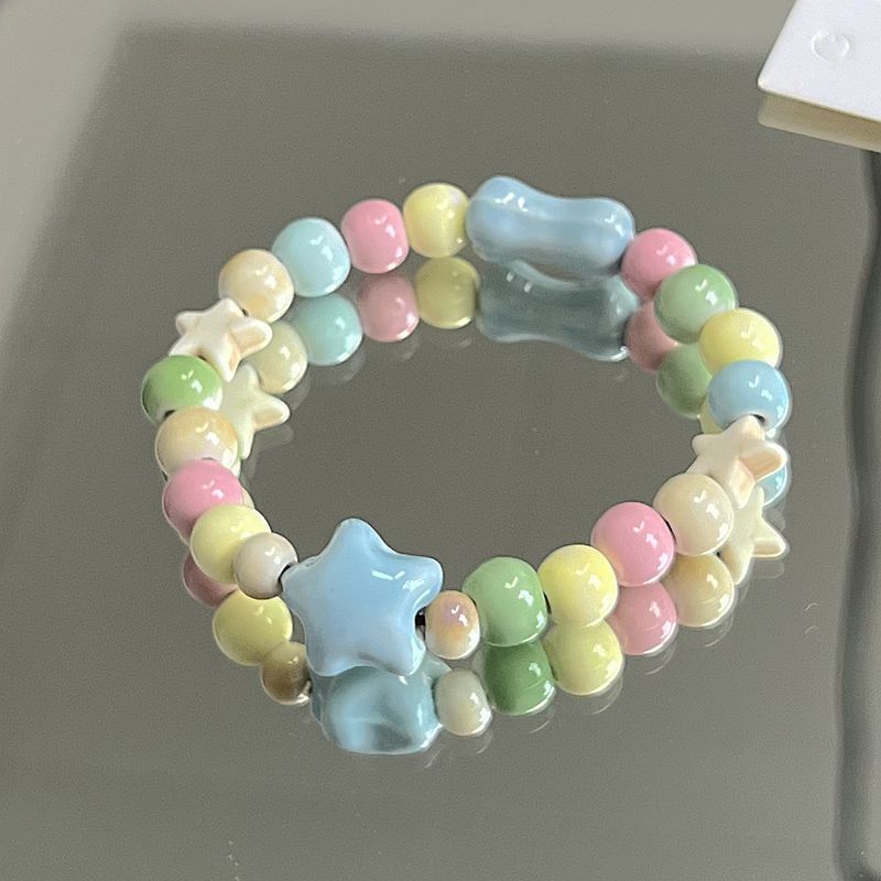 Heart-Shaped Beaded Bracelet Kalsten