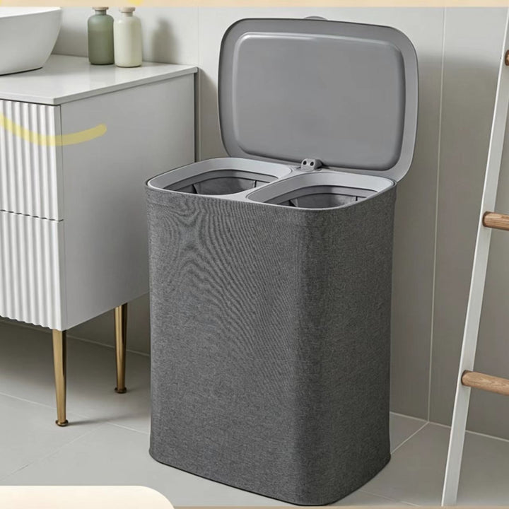 Practical laundry container with stylish lid Kalsten