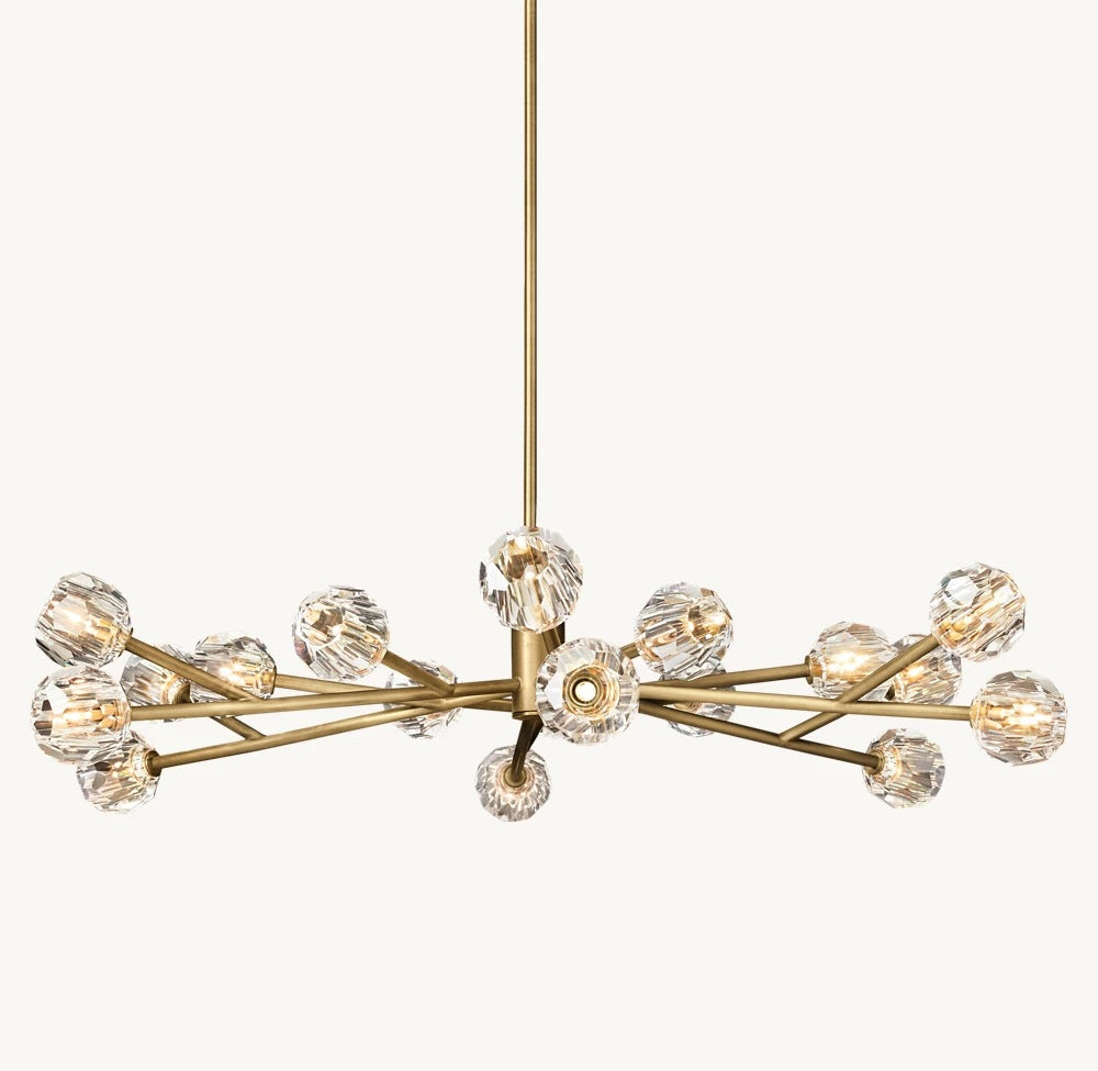 Modern Floral Chandelier