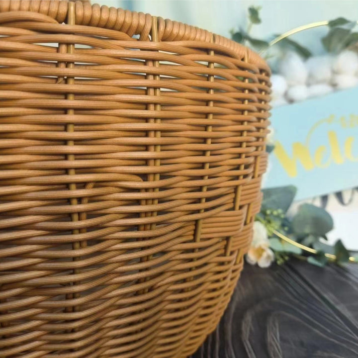 Handcrafted Woven Picnic Basket Kalsten