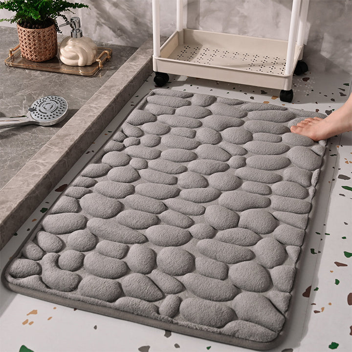 Soft Foam Pebble Bath Mat Kalsten
