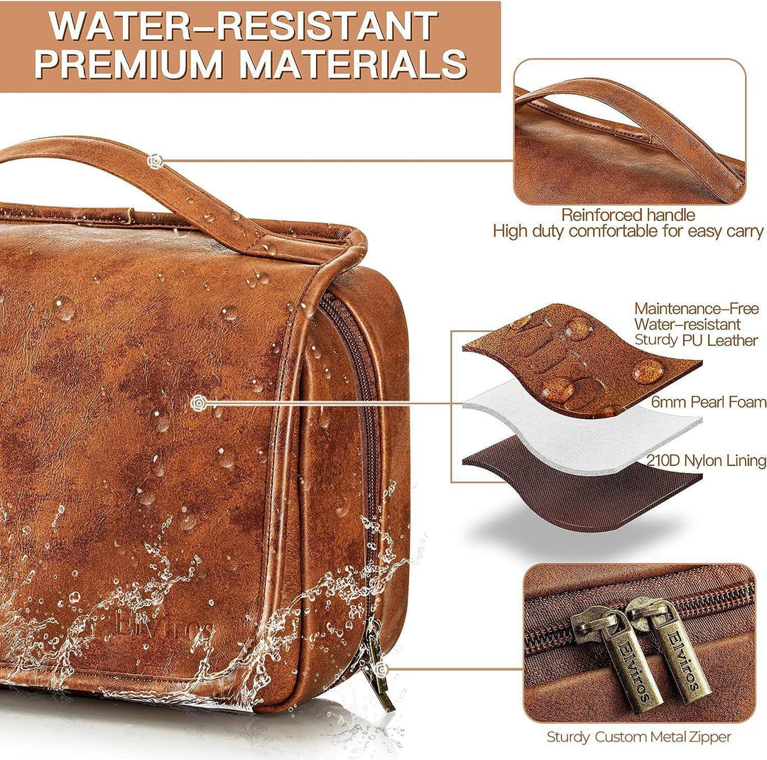 Travel cosmetic bag with multiple compartments Kalsten