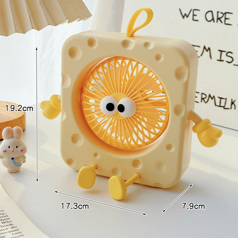 Unisex Portable Mini Personal Fan in Cute Animal Design Kalsten