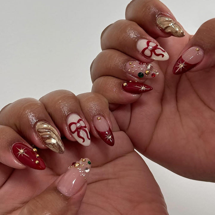 Creative Nail Art Set with Stylish Details Kalsten