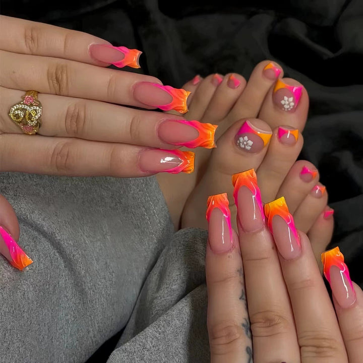 Artistic Gradient Nail Art Kalsten