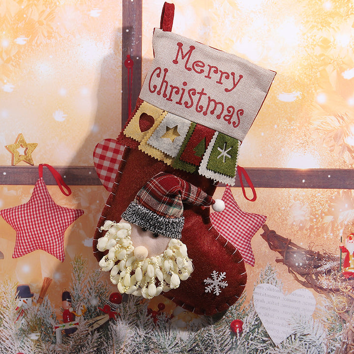 Cute Christmas stocking with reindeer motif Kalsten