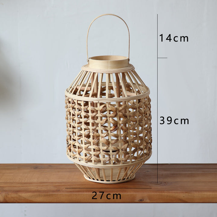 Handcrafted Rattan Lantern Kalsten