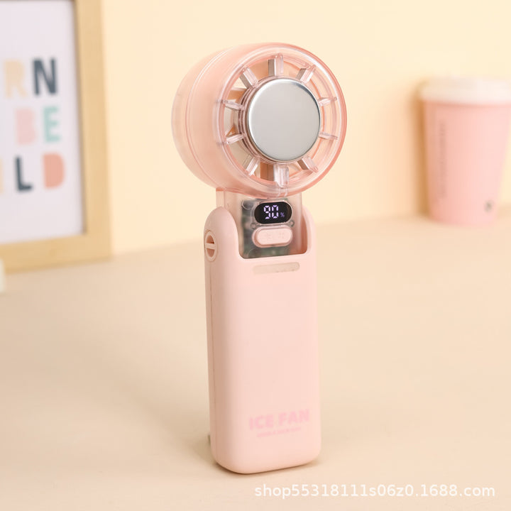 Rechargeable Ice Cooling Handheld Fan Kalsten