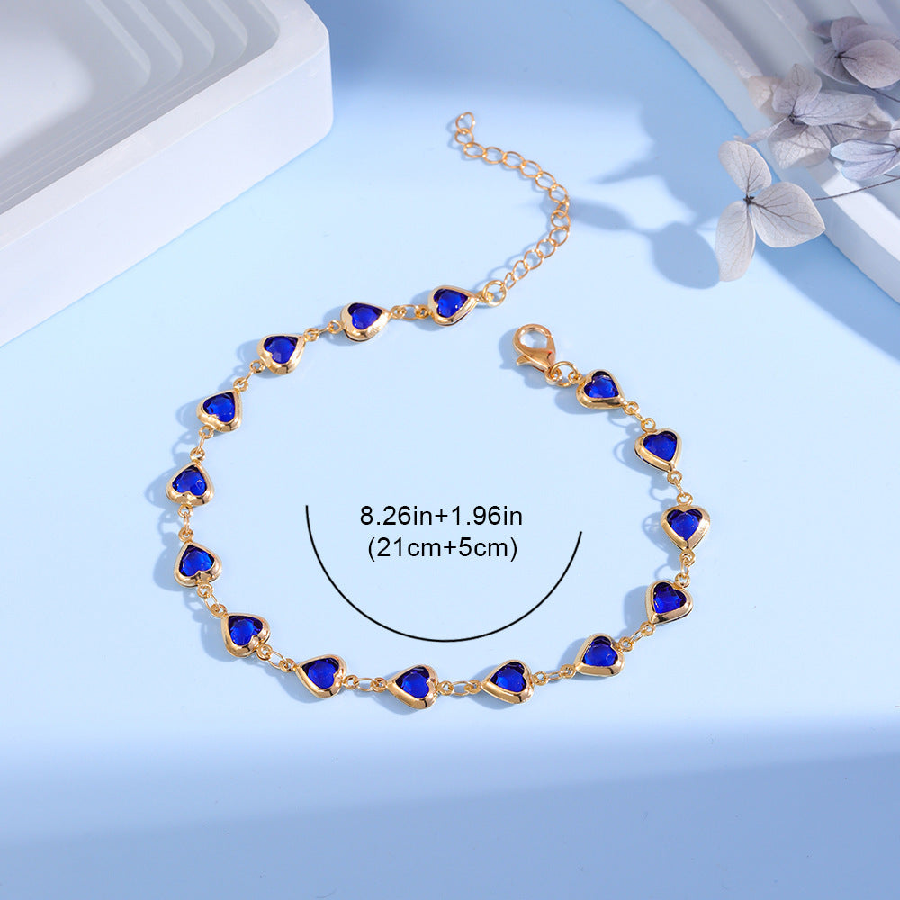 Colorful Gemstone Statement Bracelet Kalsten