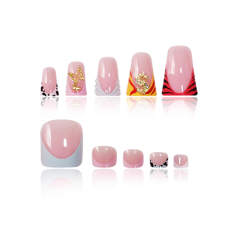 Floral 3D Nail and Pedicure Art Set Kalsten