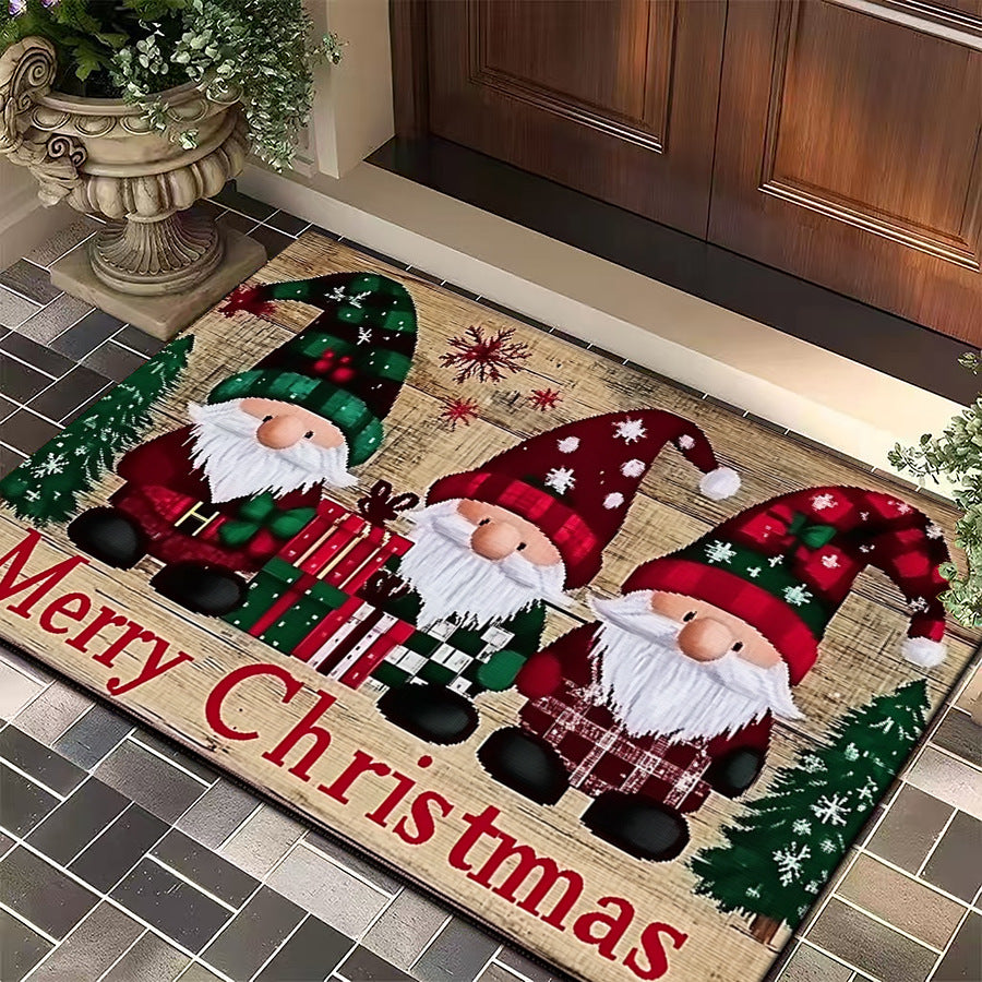 Festive Seasonal Welcome Mat