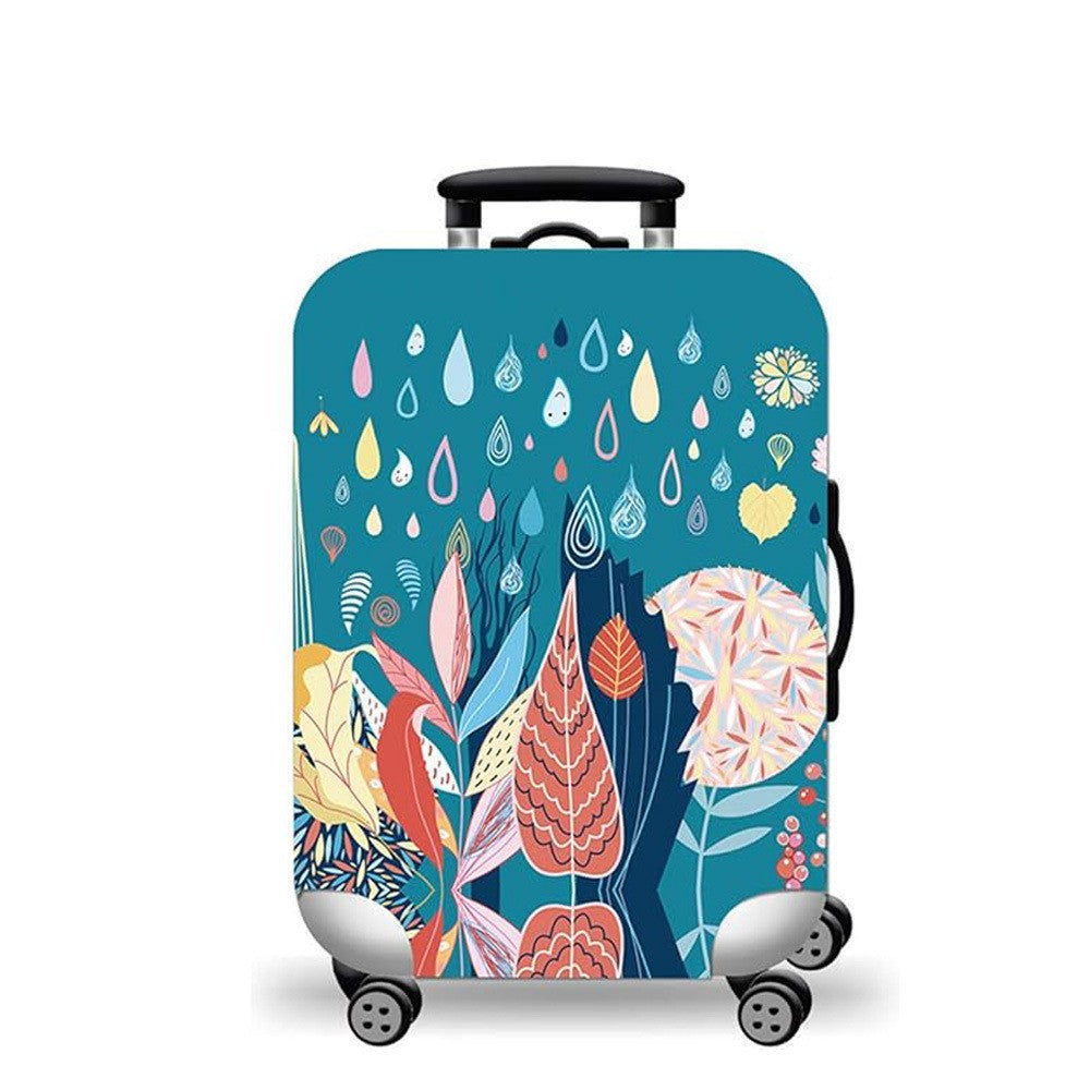 Women hard shell suitcase with stylish flamingo design Kalsten