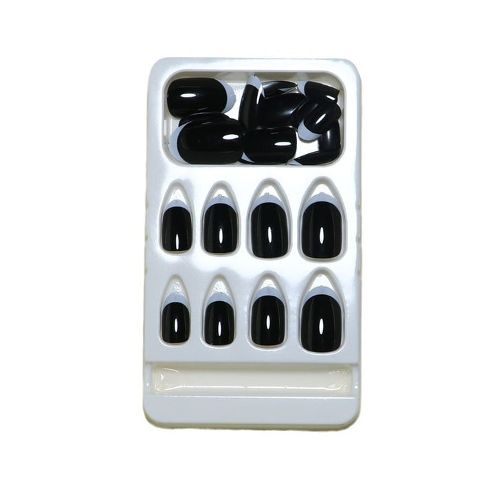 Elegant French Tip Press-On Nail Set Kalsten
