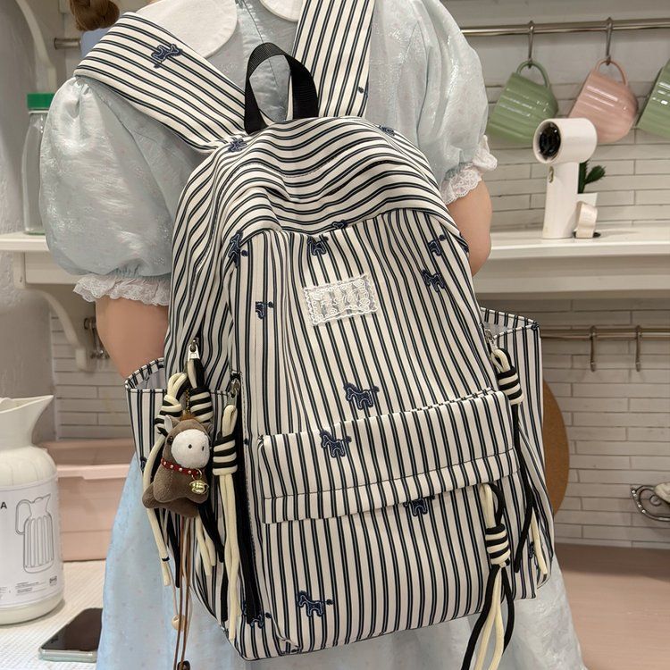 Playful Character-Themed School Backpack