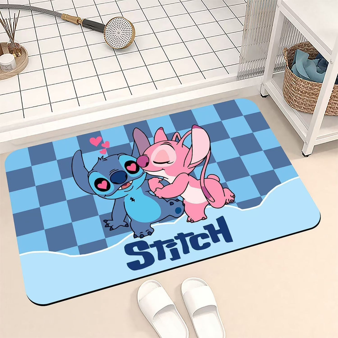 Cartoon-Themed Bath Mat Kalsten