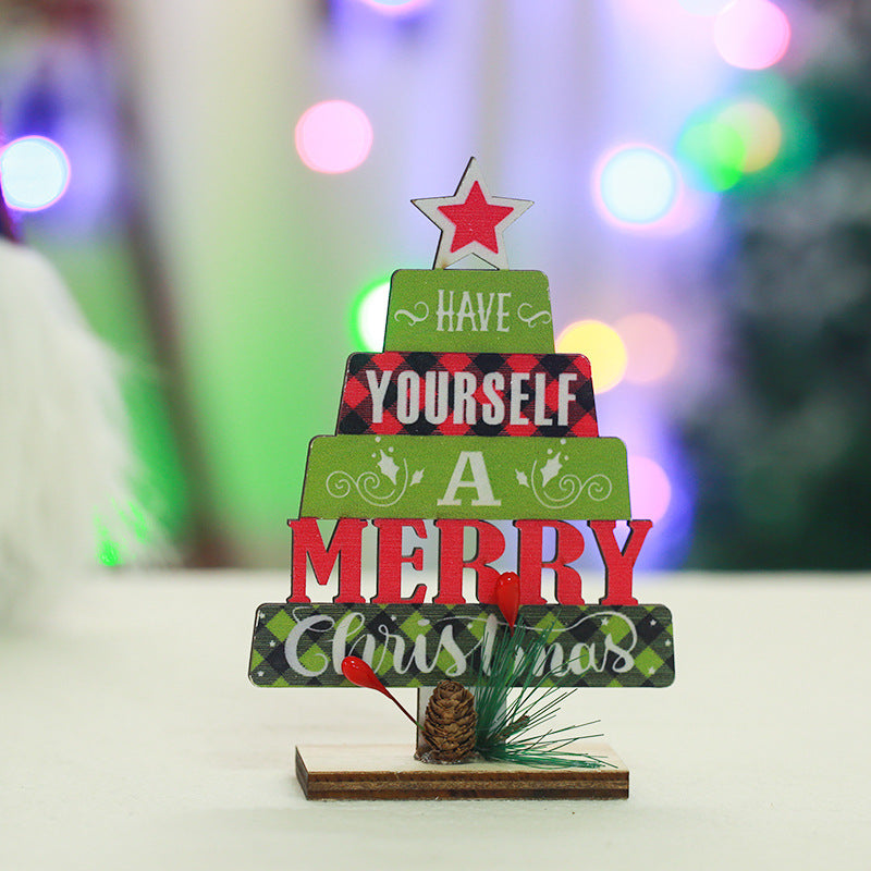 Decorative Christmas tree table item Kalsten