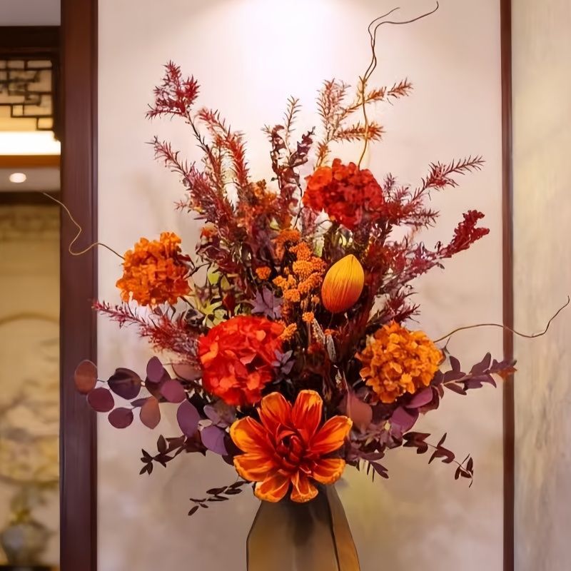 Decorative Floral Vase Arrangement