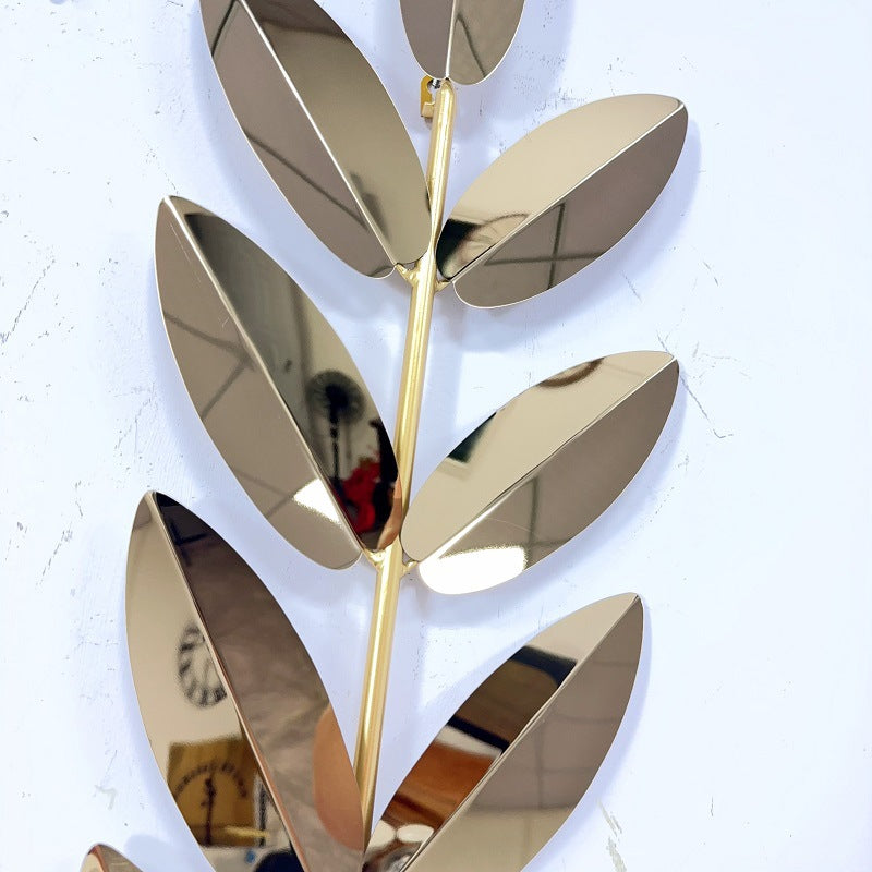 Decorative Metal Leaf Wall Sculpture Kalsten