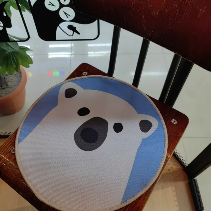 Round Cushioned Floor Mat Kalsten