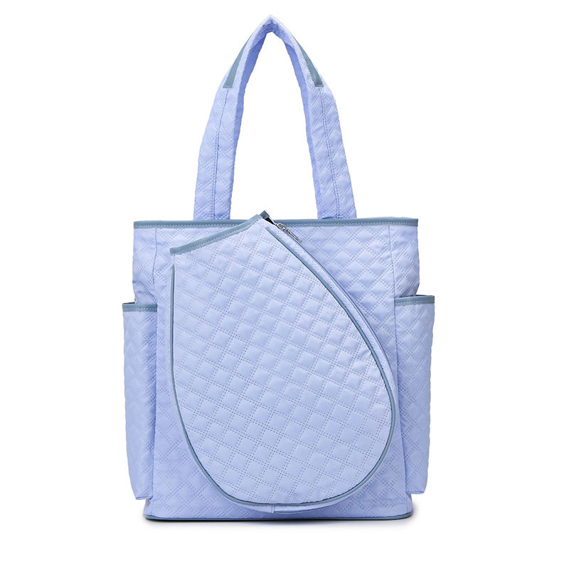 Multi-Pocket Quilted Tote Bag Kalsten